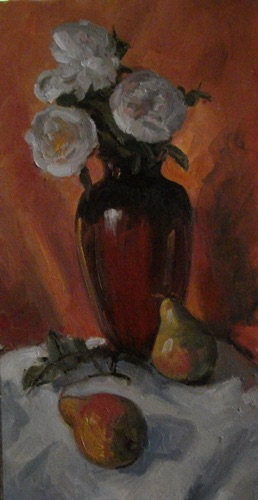 Pears and Vase of Flowers
24 x 12
Not Available